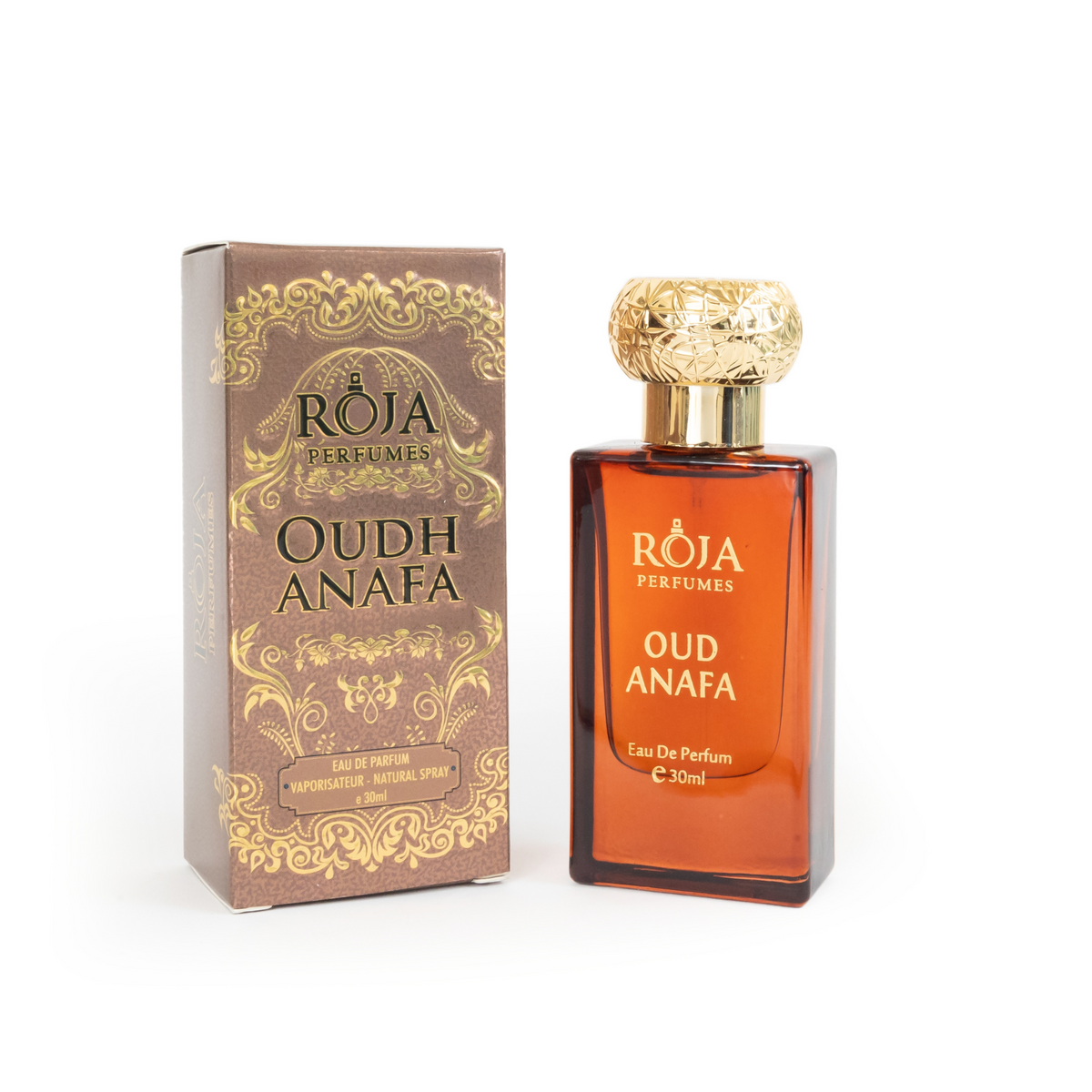 Roja Fume Oud Anafa unisex eau de parfum with its gift box