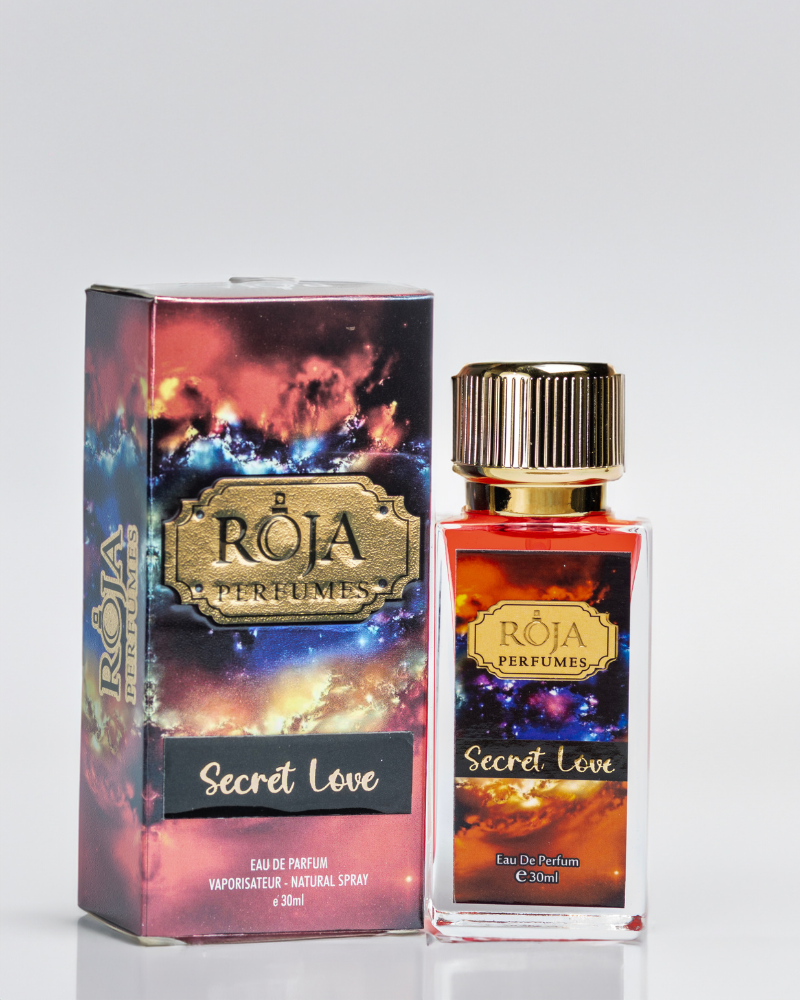 Roja Fume Secret Love eau de parfum for women, bottle with gift box
